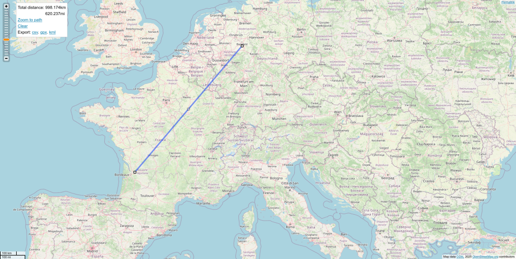 Ole flog in den vergangenen 14 Tagen mindestens 1000 Kilometer.