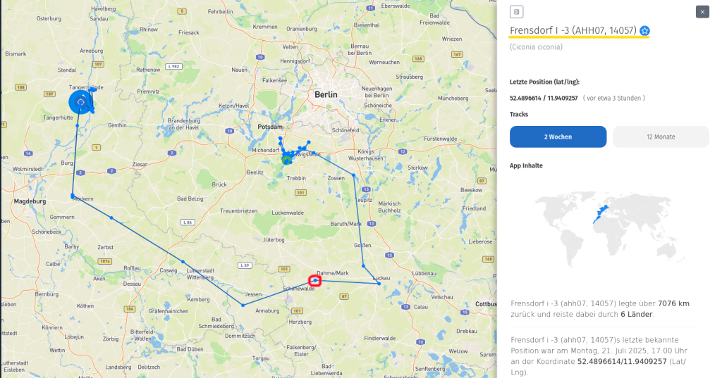 Frensdorf I-3 am 21. Juli 2025.