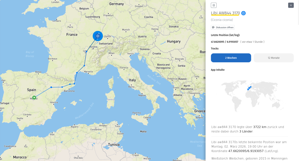 Libi am 2. März 2026.