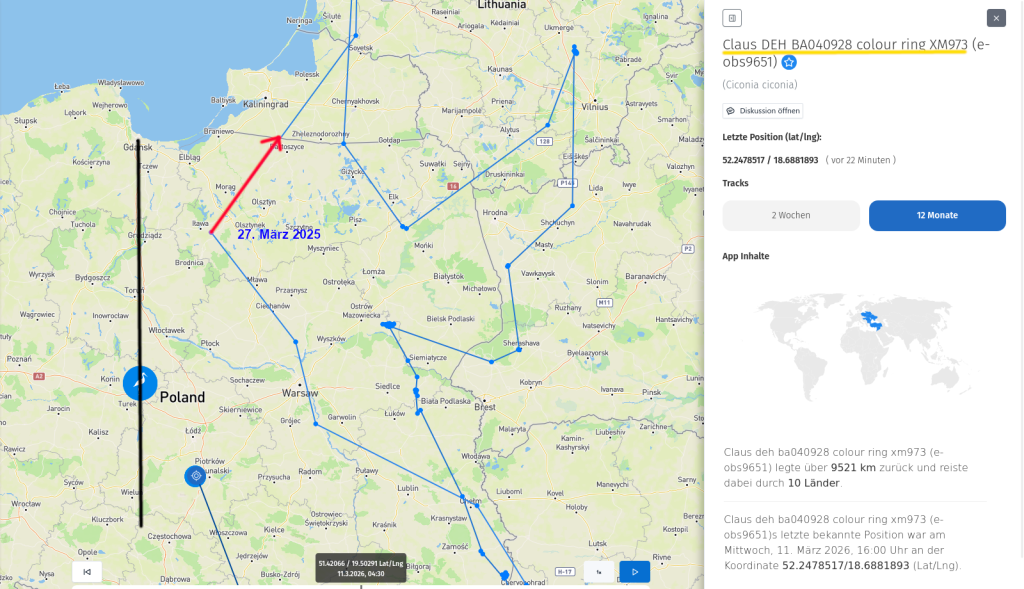 Claus am 11. März 2026.