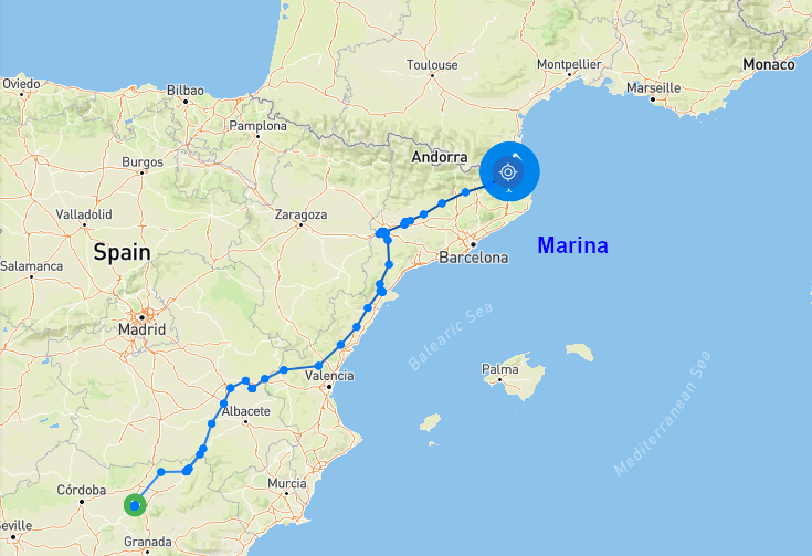 Marina am 12. März 2026.