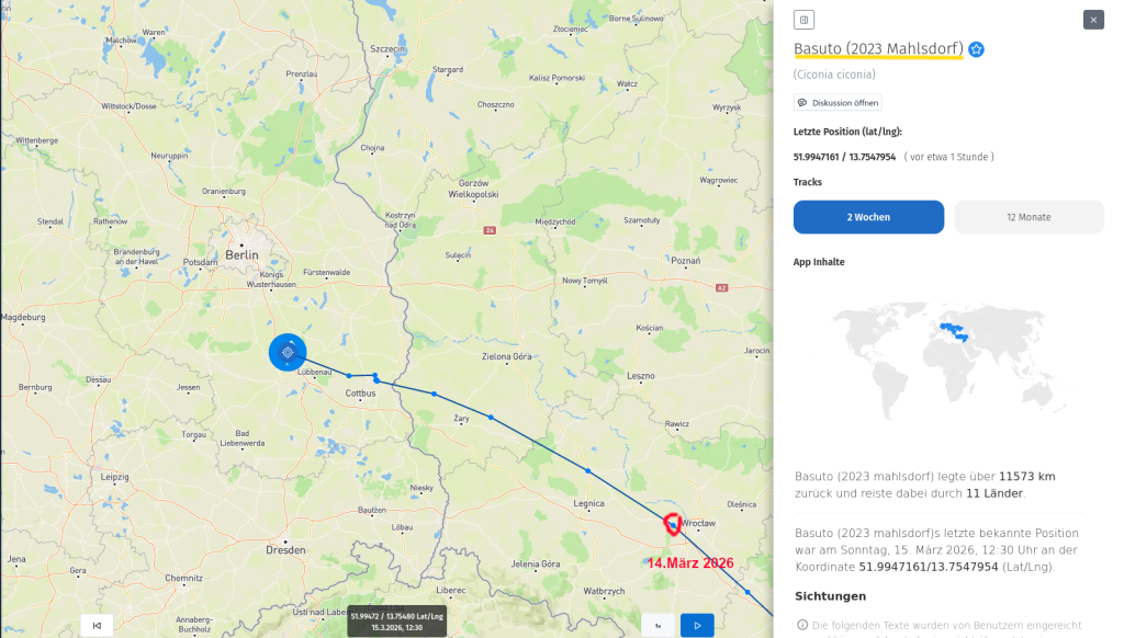 Basuto ist bereits in Deutschland! 15. März 2026.